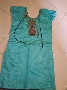 Orange Dress Material