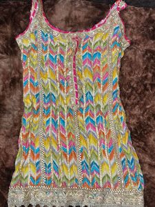 Colorful Ethnic Kurta Set