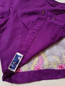 💥🆕️ XL Size Embroidered Cotton Blouse