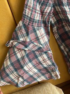 Plaid Off-Shoulder Dress