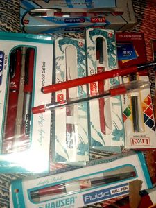 Red Pen new With Packet