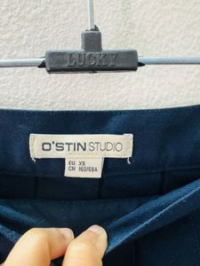 Oodji Navy Blue Skirt