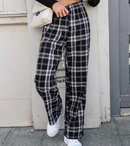 Classy Black And White Trousers