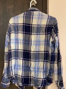 Plaid Button-Down Shirt