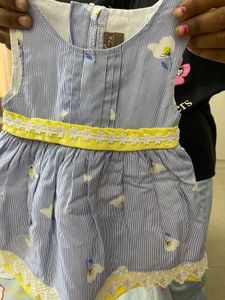 Striped Floral Dress