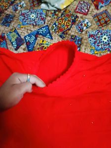 Red Knit Sweater