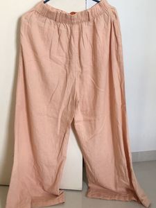 Beige Casual Pants