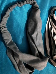 Headbands - Gray &amp; Striped