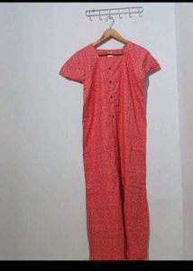 Floral Pink Nighty - Comfy &amp; Cute!