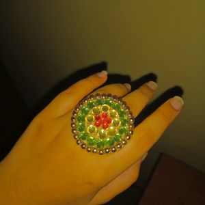 Stylish And Beautiful Statement Rings For Haldi/ma