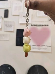 Trio Animal Dango Keychain  🍡