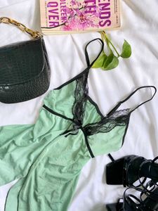 Lace Babydoll Dress
