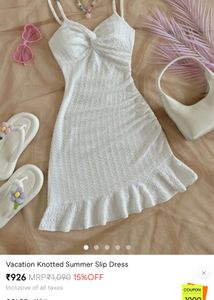 Savana Vacation Summer Knotted Dress