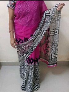 Pink Saree 🩷
