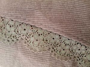 Page One Coffee Brown Lacy Top