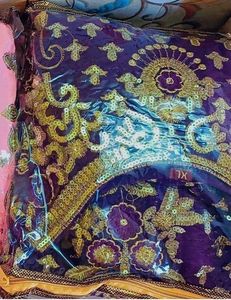Elegant Maroon Embroidered Kurta Set