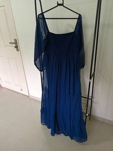 Navy Blue Long Dress