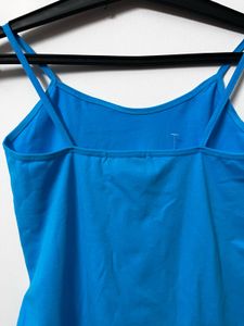 Blue Strappy Top