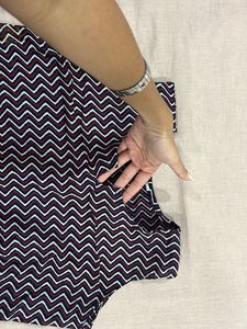 Y2K multicolor tunic top