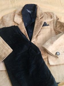 Boys Beige Suit