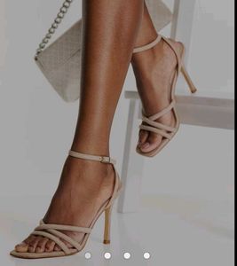 Mango Beige Stilettos Heels
