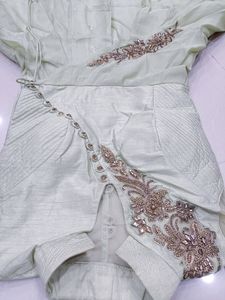 Beautiful Gown with leggings and dupatta