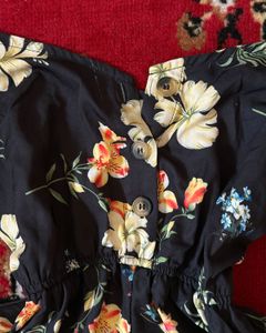 Urbanic Floral Short Jumpsuit