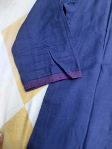 Srishti Dark Blue Women&#39;s Kurti Size S