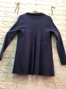 Elegant Navy Blue Cardigan🎗️🌷