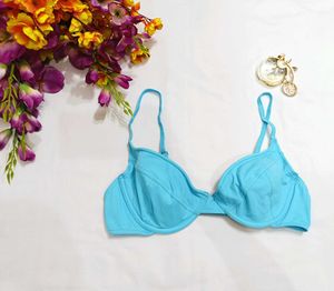 🇳🇿💫💗 Beautiful Soft Paded Blue Colour Bra
