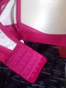 ❤️Clovia White+Pink Lightly Padded Bra