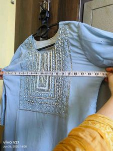 Handwork Kurta Palazzo Set