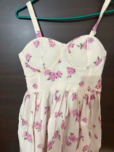 Floral padded Sundress