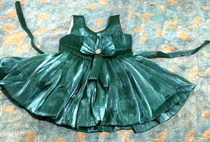 Green Party Dress