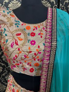 Elegant Embroidered Lehenga Choli Set