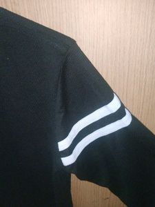 Striped Black Long Sleeve Shirt