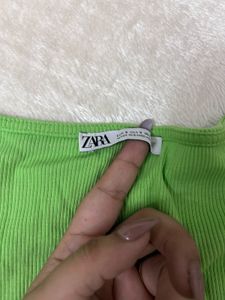 Green Drawstring Top