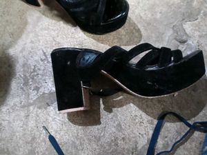 Black Platform Heels