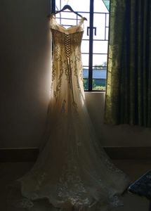 Mermaid wedding Dress.