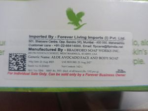 Forever Aloe Soap