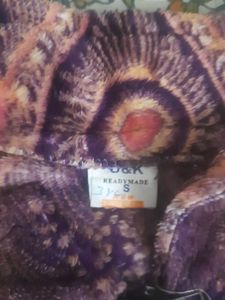 Red Floral Print Top