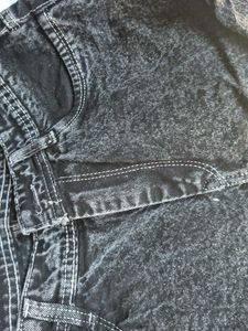 Jordan Washed Black Denim Jeans - Size 32
