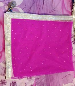 Blue &amp; Gold Embellished Lehenga Skirt