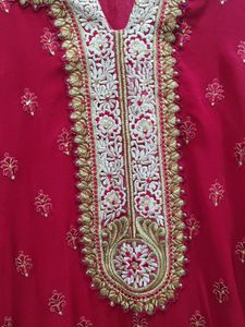 Red Heavy 3 Piece Suit