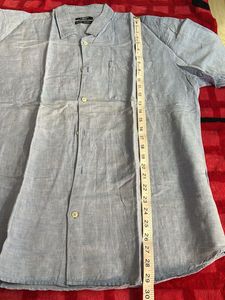 Linen Shirt - Short Sleeve Button Down