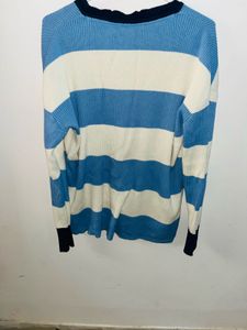 Striped Knit Sweater