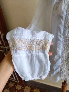 Embroidered Peasant Blouse