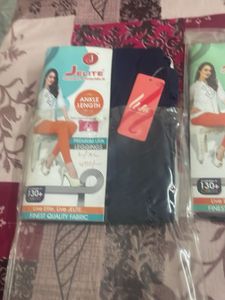3 Combos Offer Ankle Length Leggings