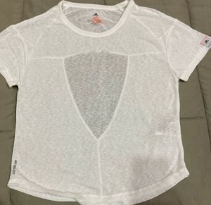 ADIDASStriped Tank Top with T-shirt