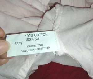 Flared Cotton Frock Dress